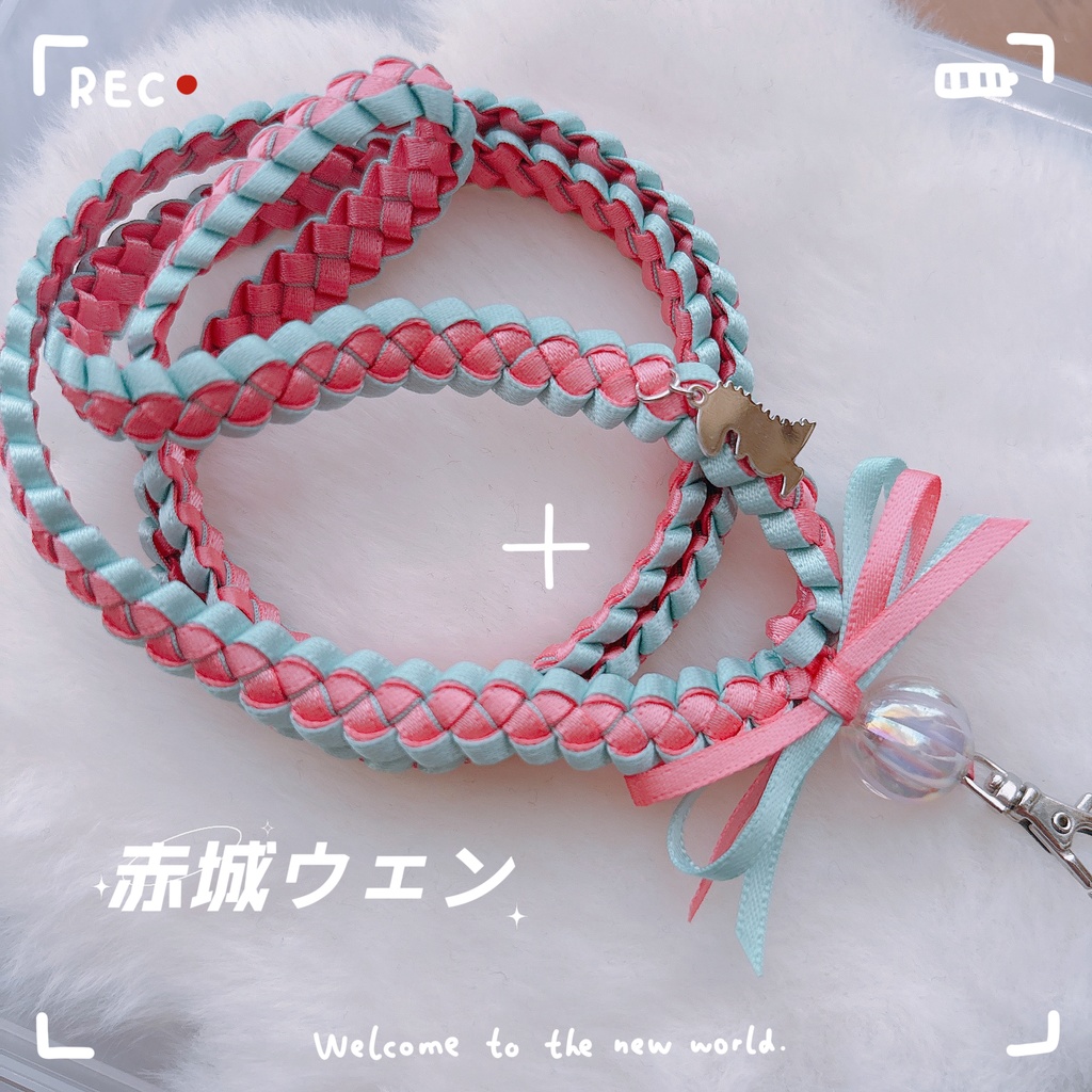 【にじさんじ/Oriens】イメージカラー&モチーフ ネックストラップ