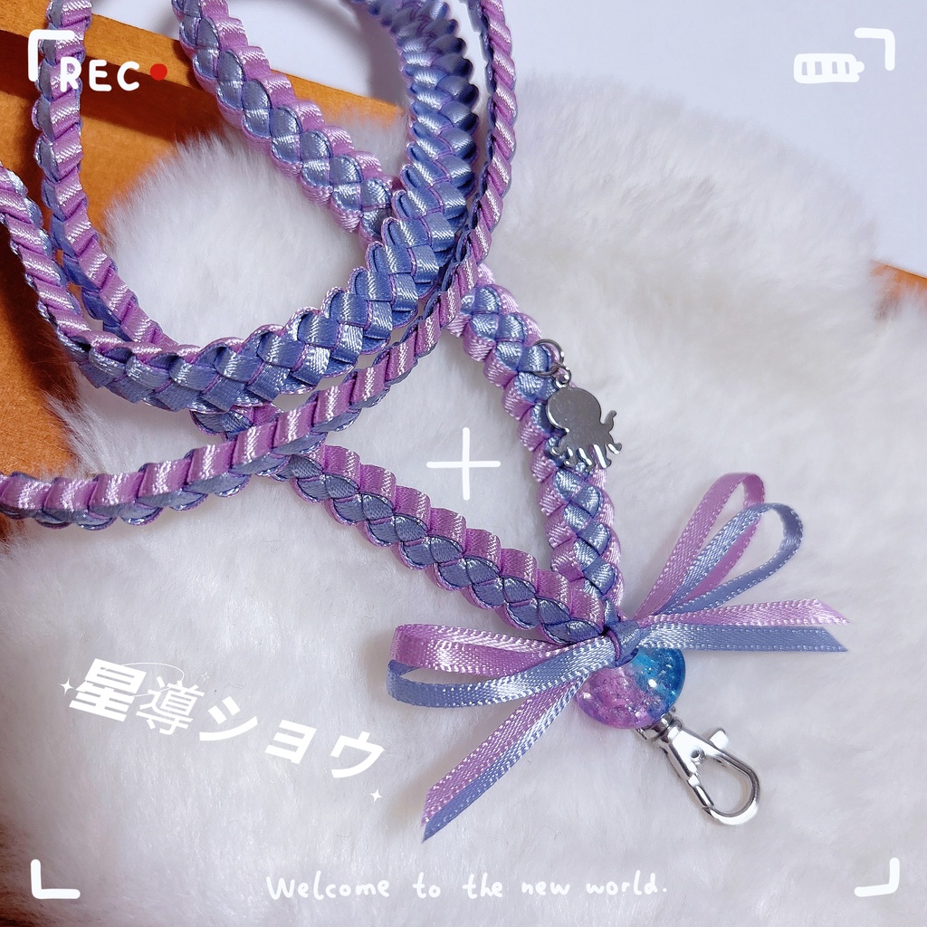 【にじさんじ/Dytica】イメージカラー&モチーフ ネックストラップ