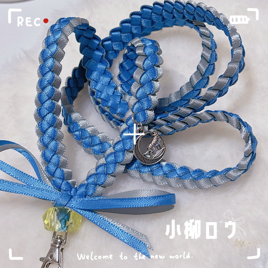 【にじさんじ/Dytica】イメージカラー&モチーフ ネックストラップ