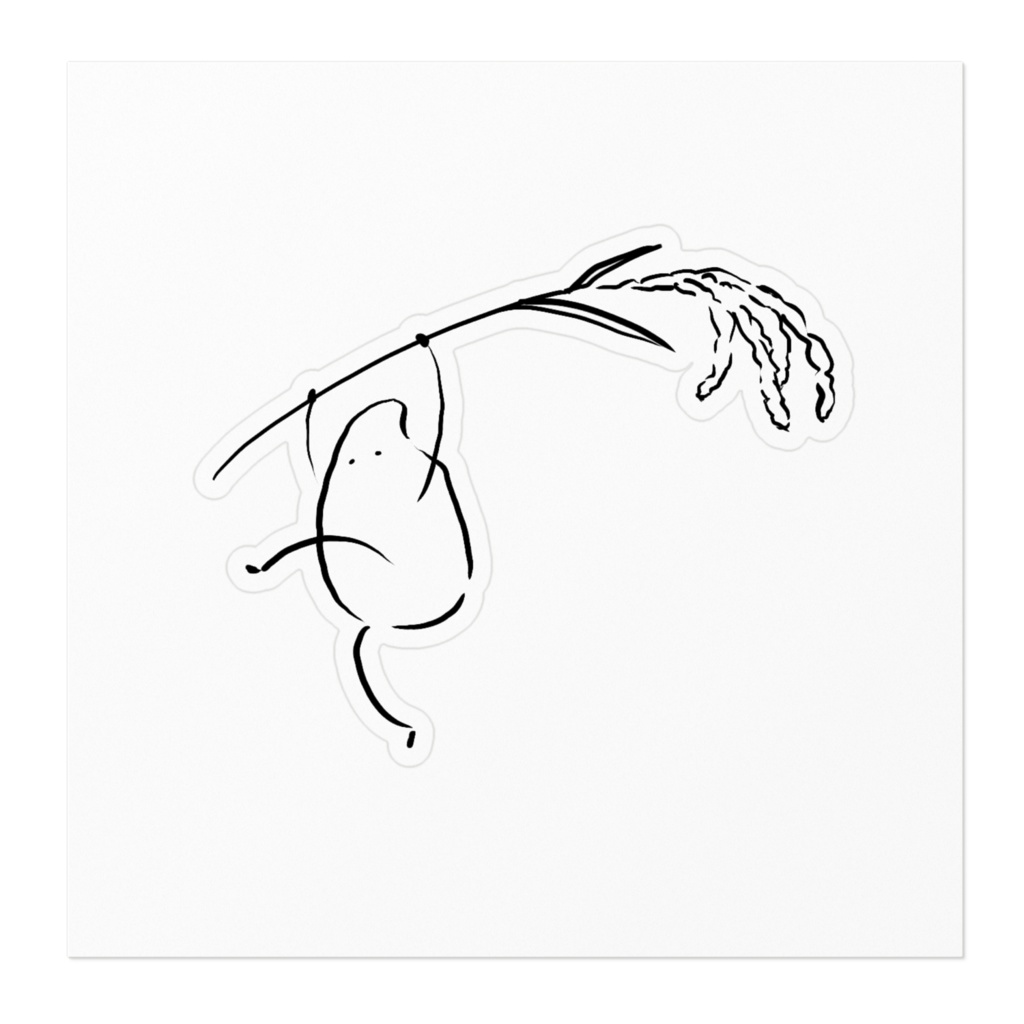 米騒動ステッカー