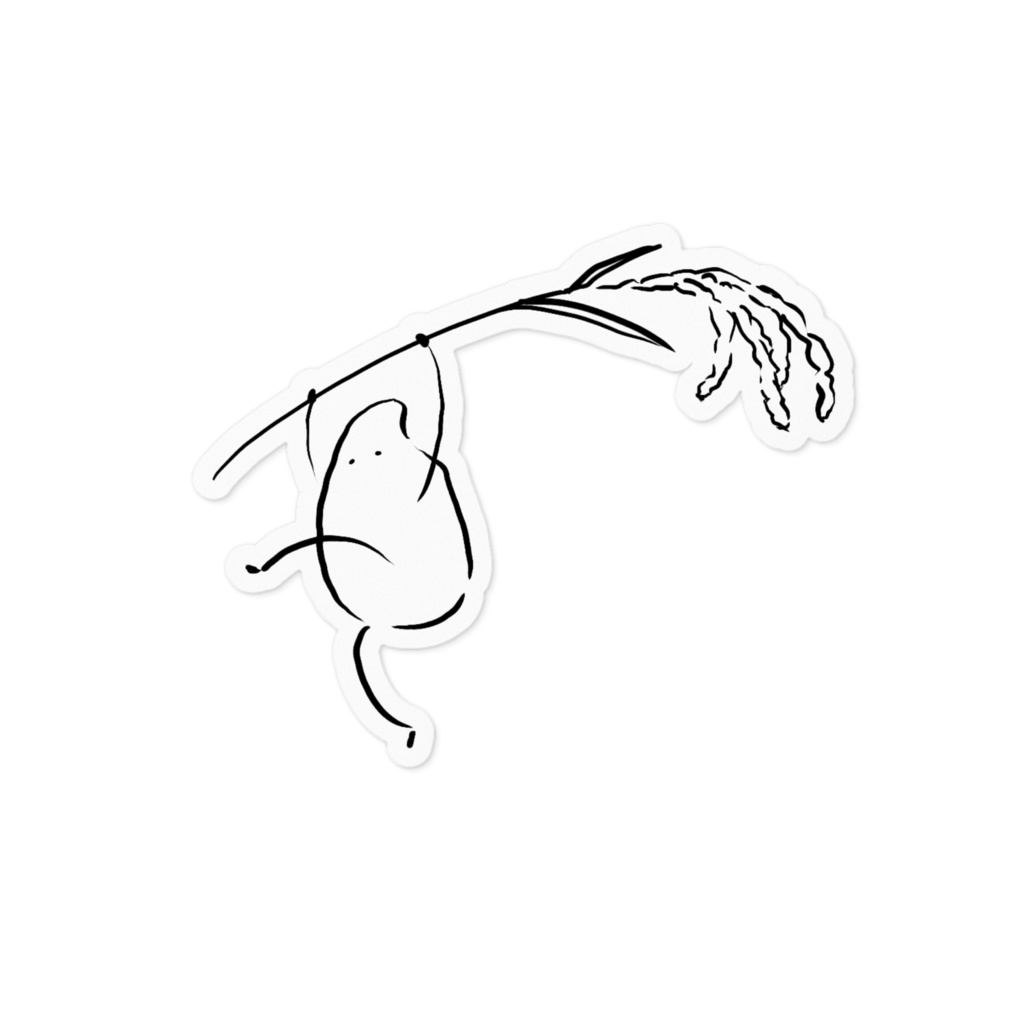 米騒動ステッカー