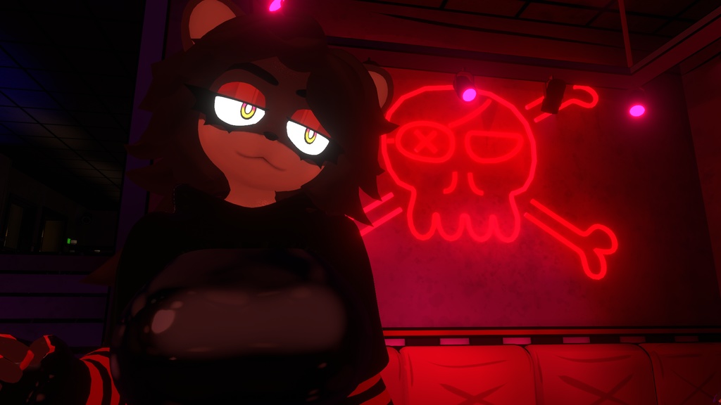 Bandette The Raccoon! VRChat Avatar