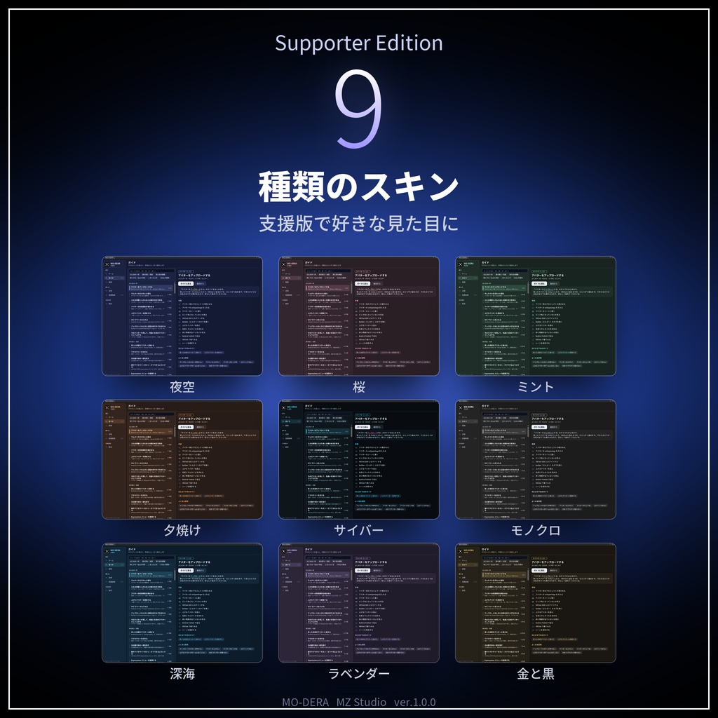 MO-DERA(モデラ)|Unity の手順をその場で案内するアシストツール【無料/VRChat アバター改変/日本語・オフライン】
