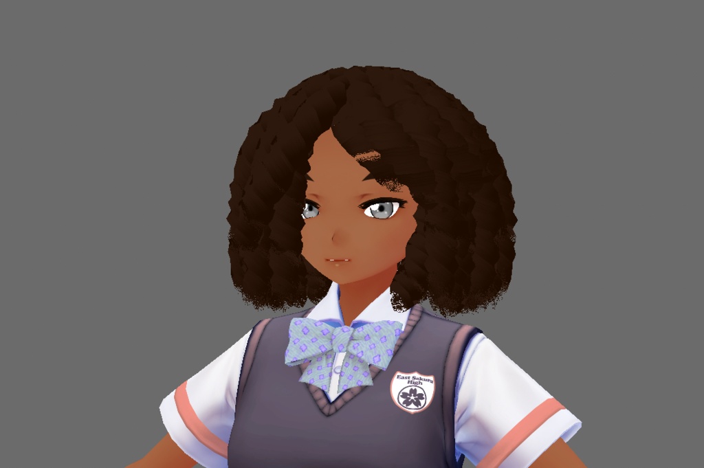 Short Curly Hair Preset