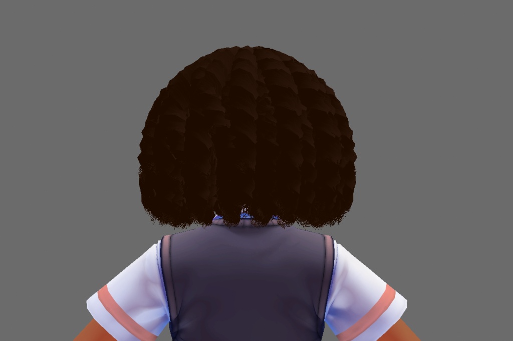 Short Curly Hair Preset