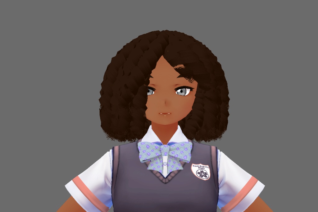Short Curly Hair Preset