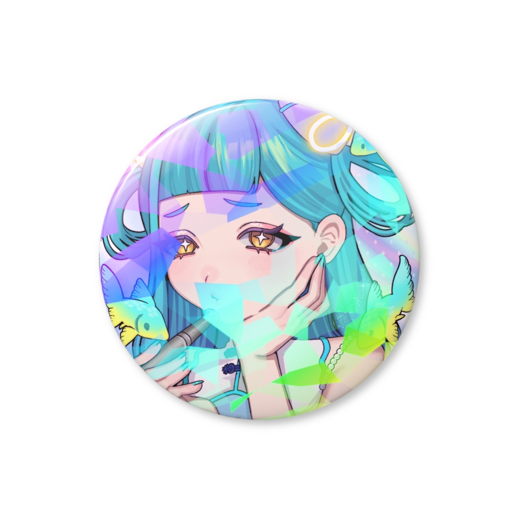 【2周年】ホログラム缶バッジ