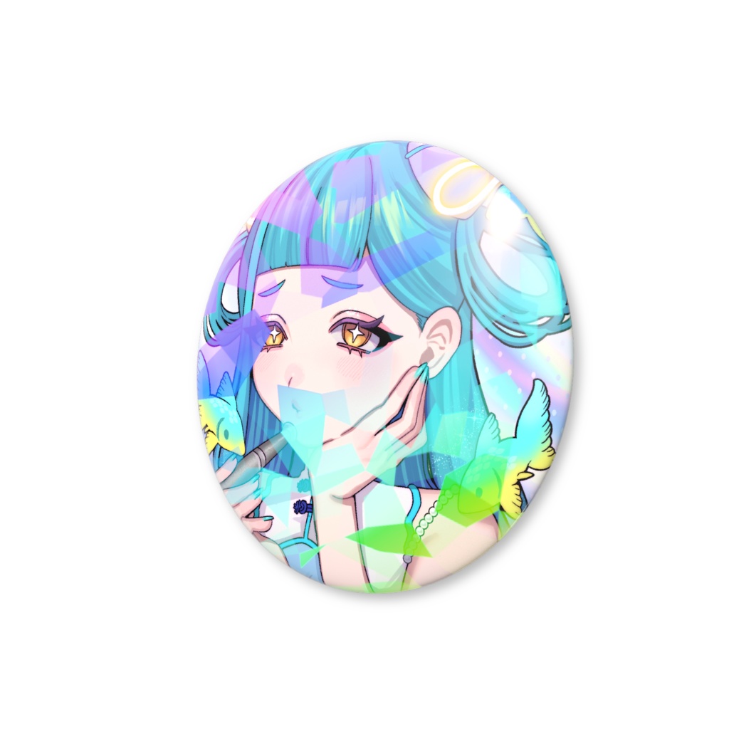 【2周年】ホログラム缶バッジ