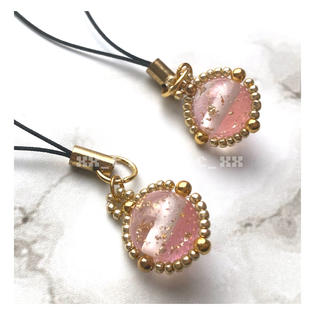 【Alchemy Collection】星屑桃花のエリクサー ストラップ