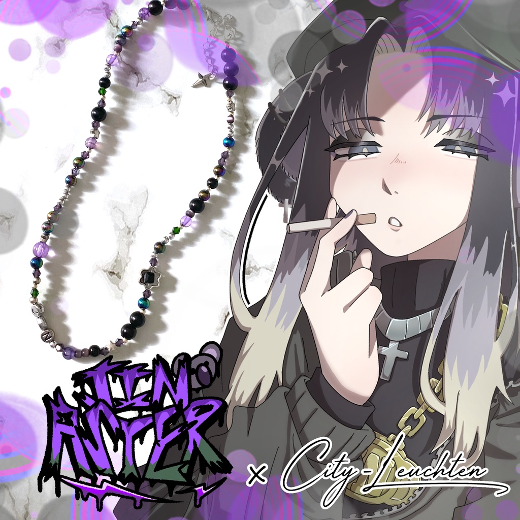 JIN ASTER コラボネックレス