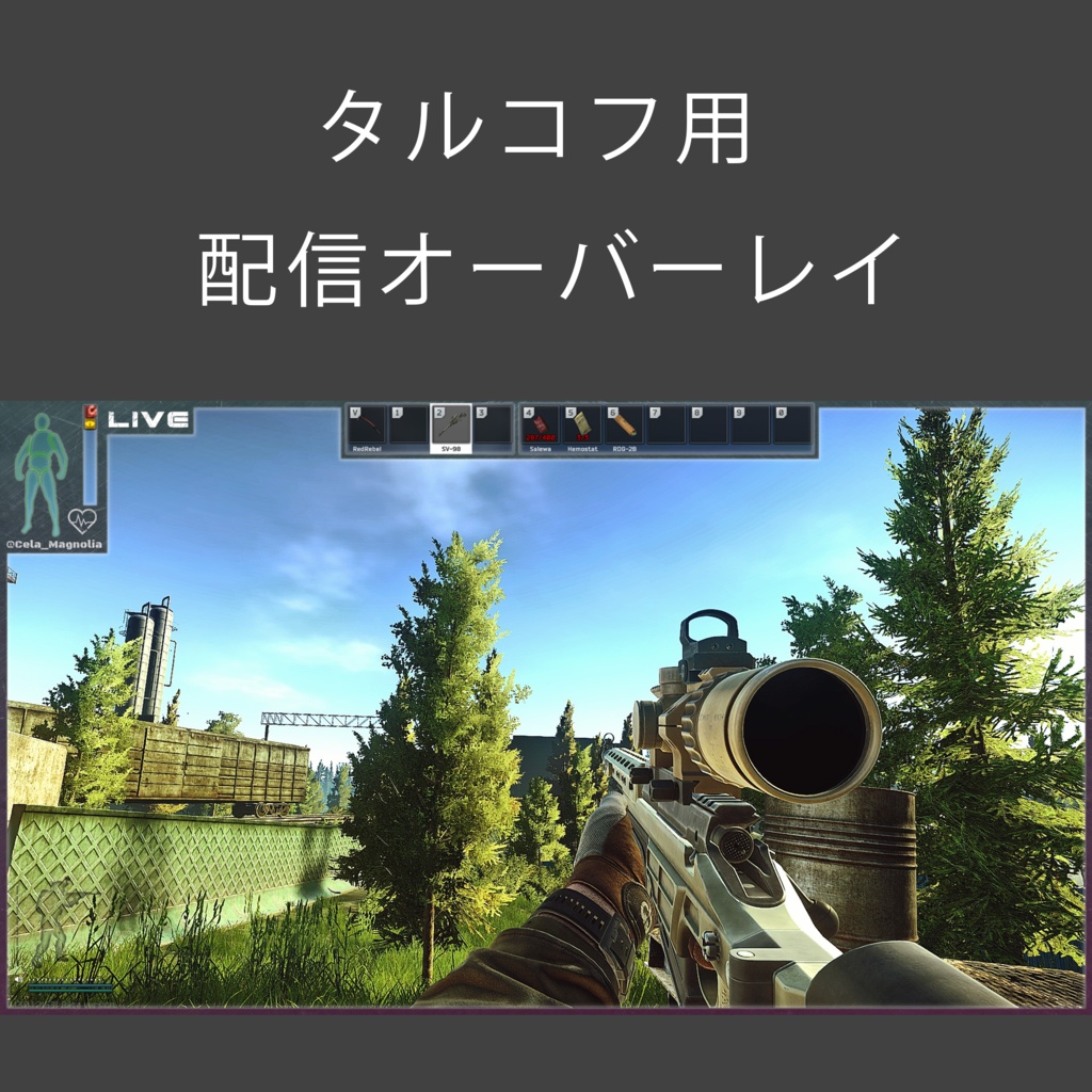 タルコフ用オーバーレイ