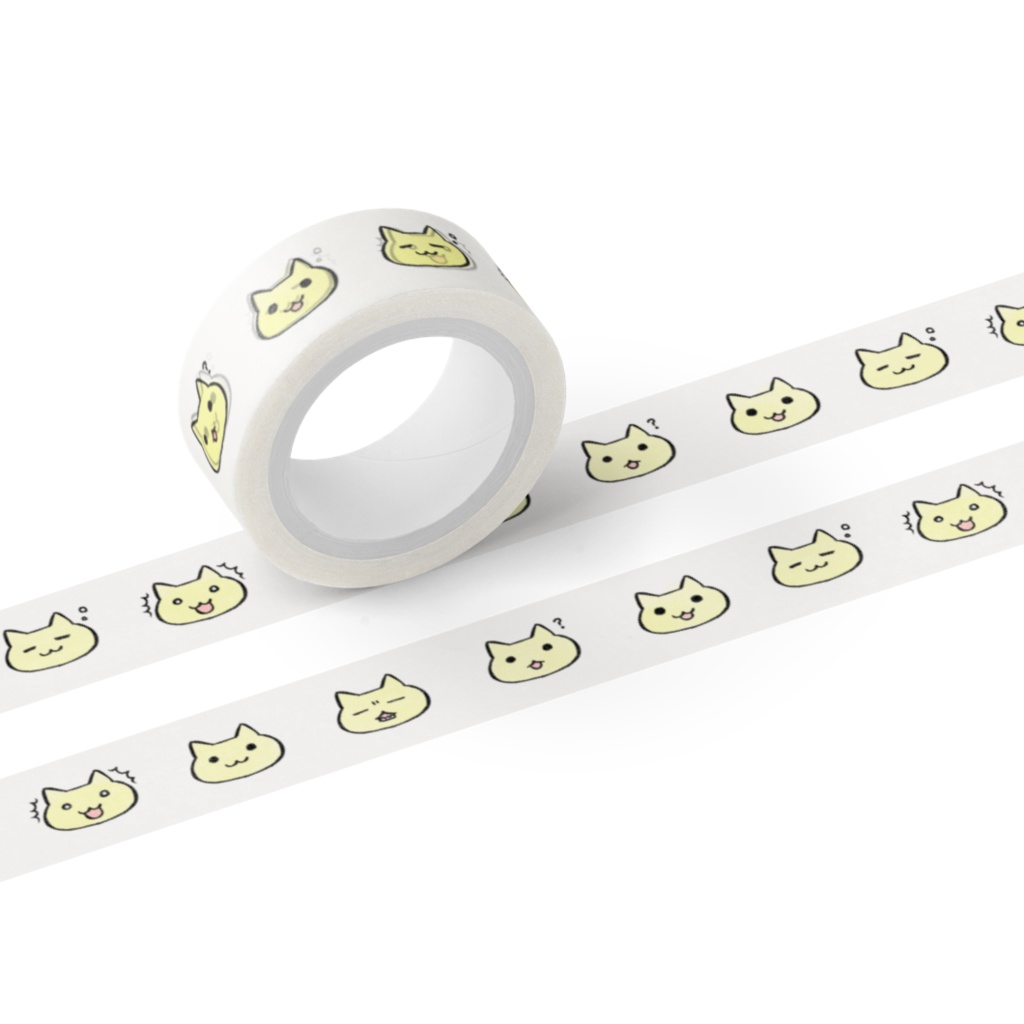 にゃーんマスキングテープ