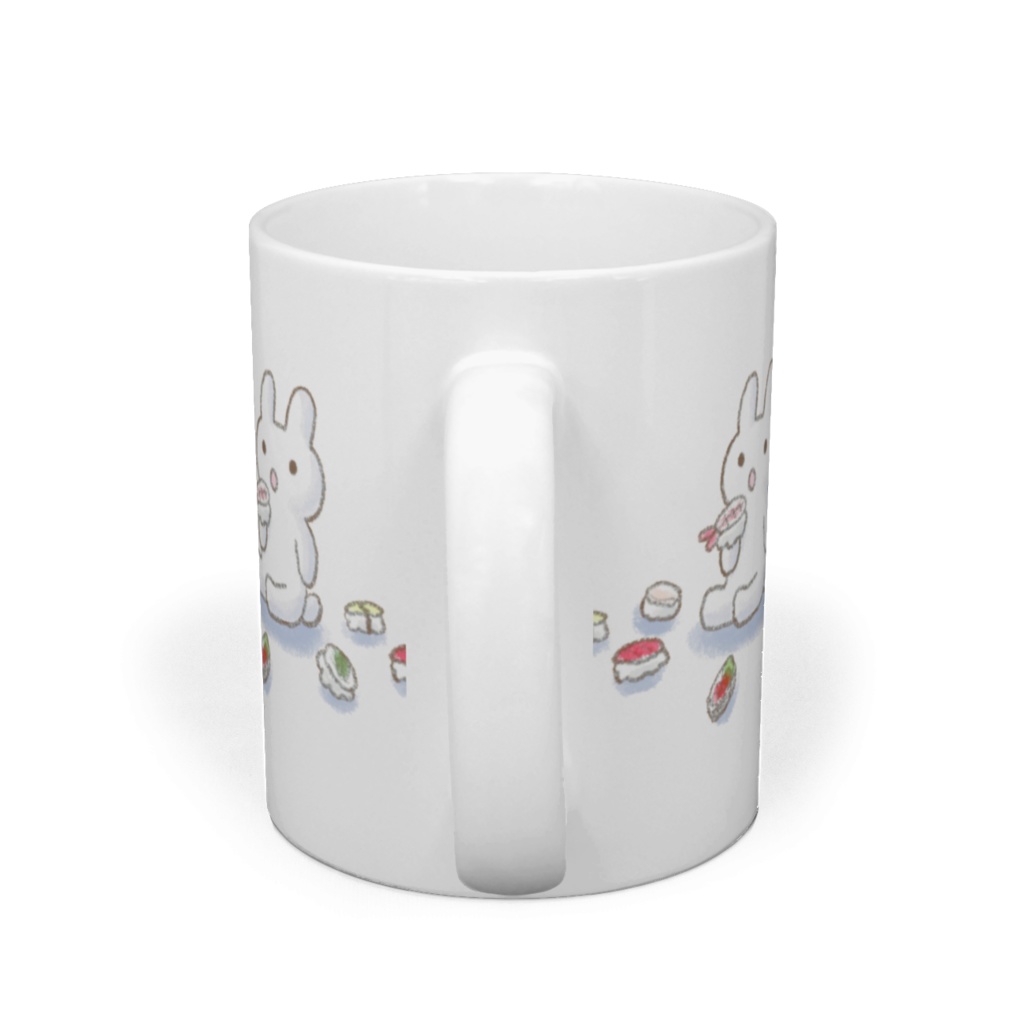 すしうさちゃんマグカップ