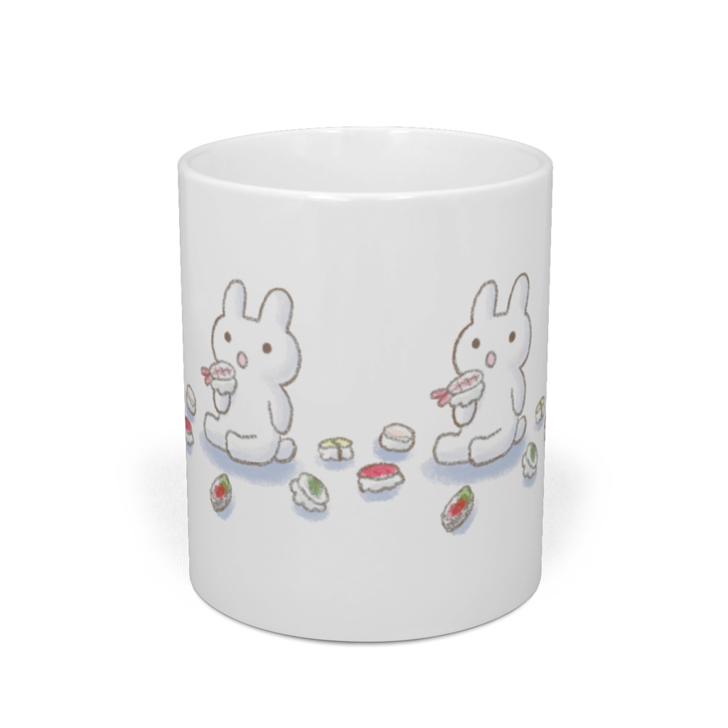 すしうさちゃんマグカップ