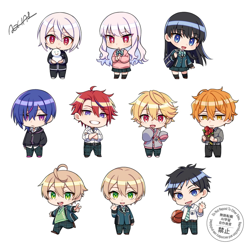 BLゲーム主弟自立アクスタ11種セット