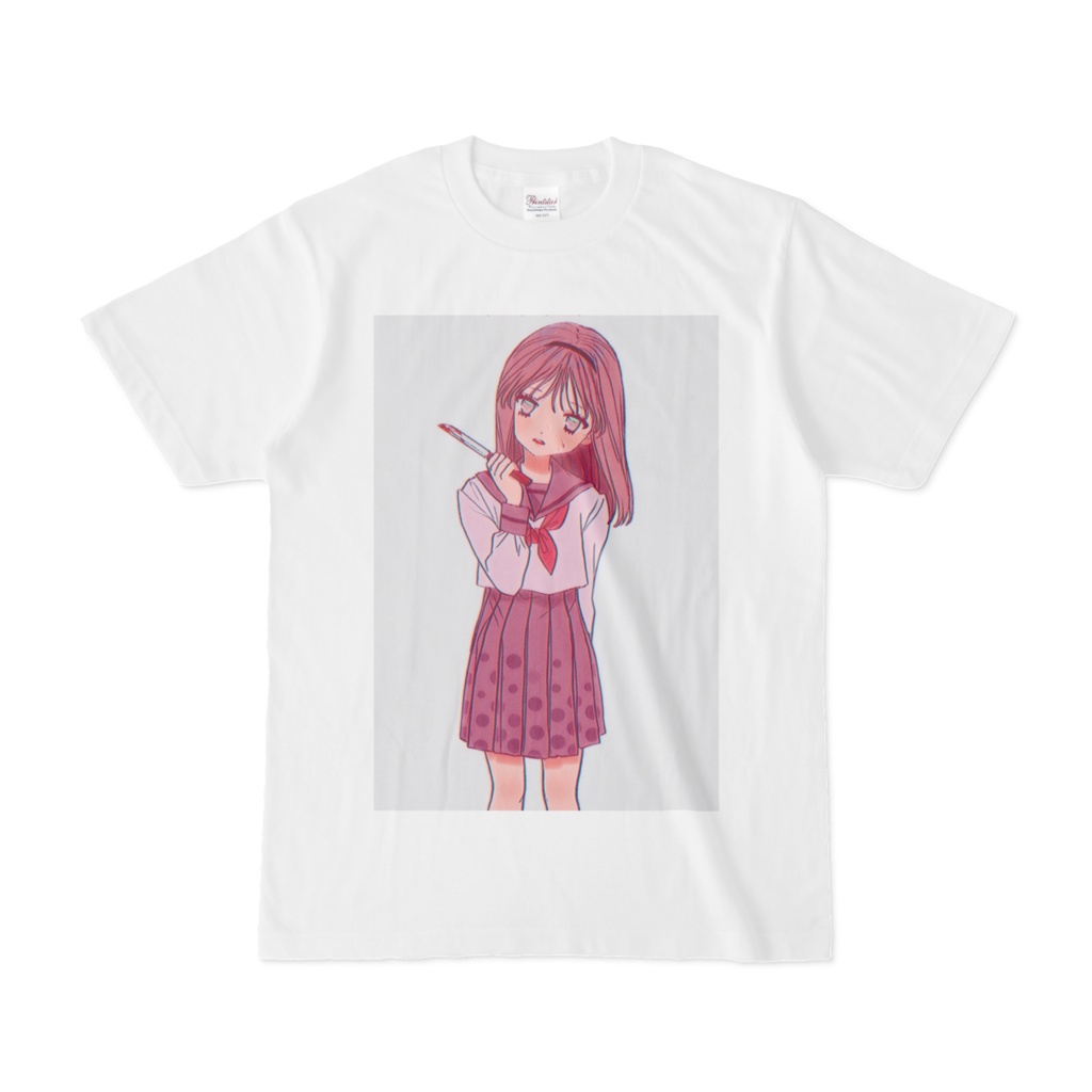 セーラー服 女の子 Tシャツ