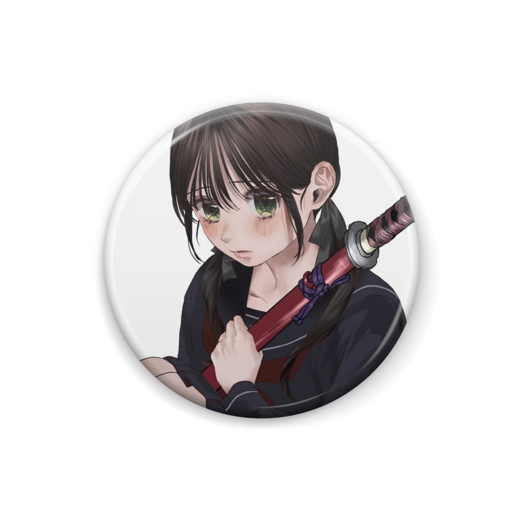 缶バッジ 女の子