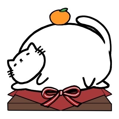 鏡餅ねこ自立アクリル