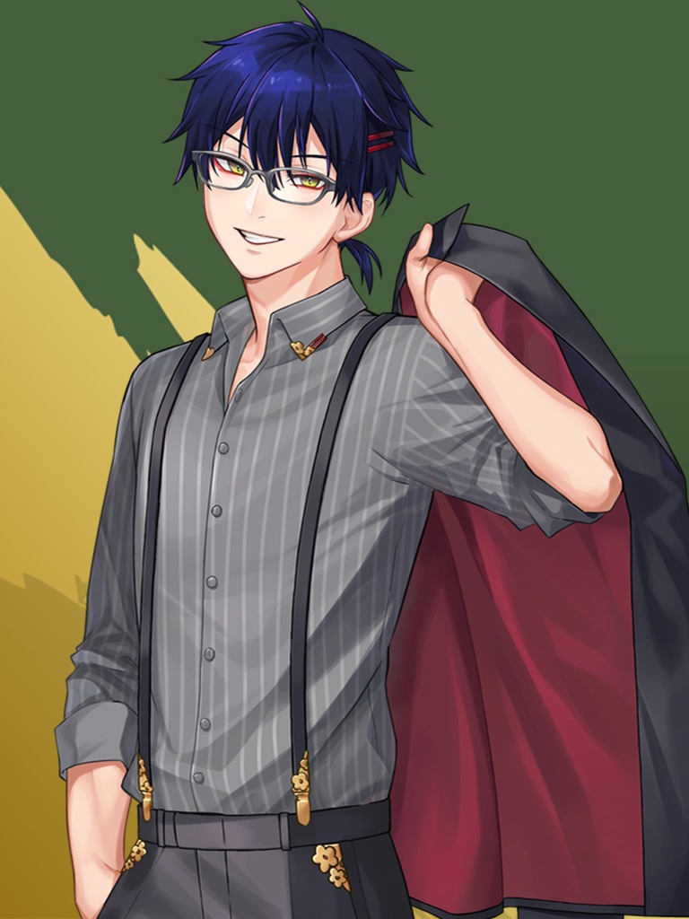 【眼鏡ver】コラボカフェ風二次元おしょうアクスタ