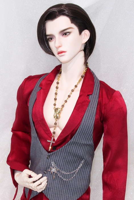 55cm～75cmドール用 ロザリオアクセサリー（天然石）