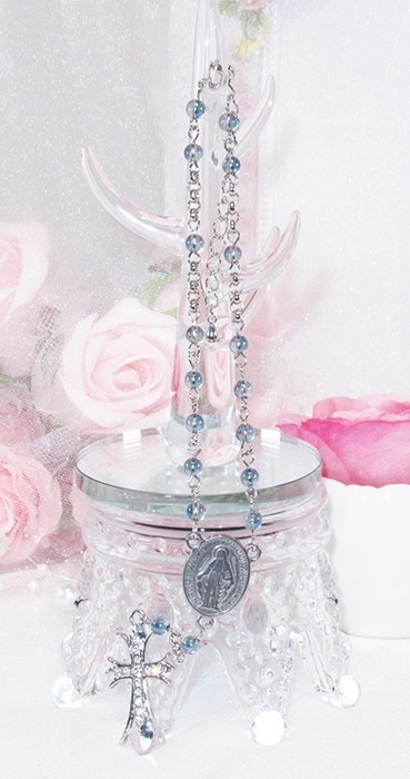 55cm~75cmドール用 ロザリオアクセサリー(天然石)