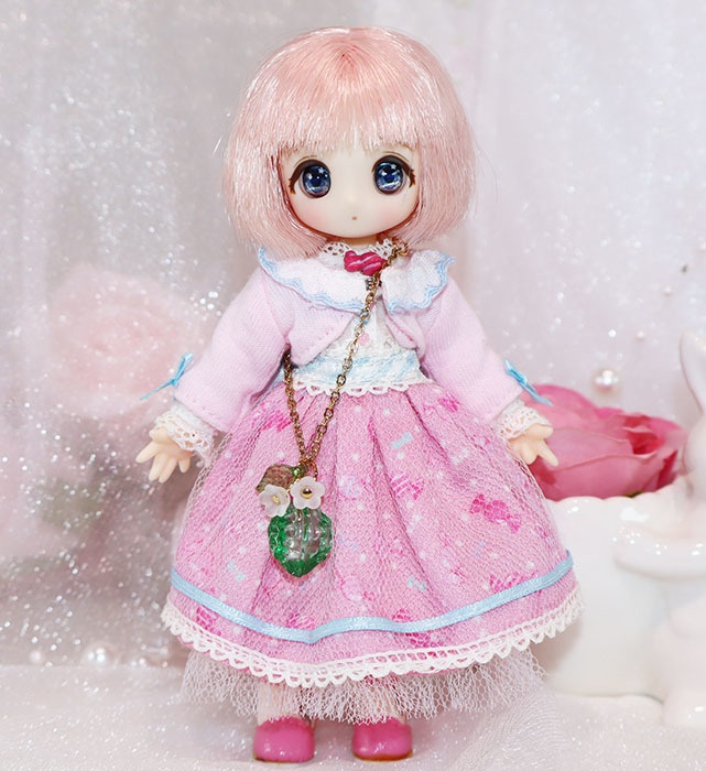 いちごのチャームポシェット オビツ11 1/12サイズ PRGPG