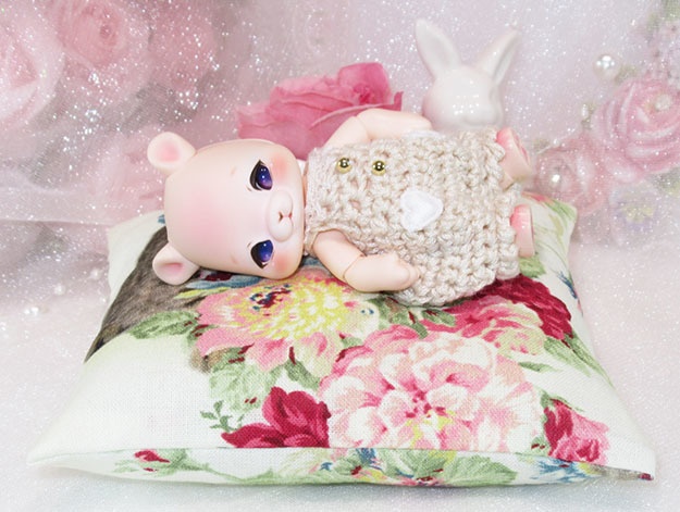 猫クッション-ドール用 PRGPG