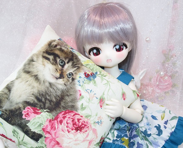 猫クッション-ドール用 PRGPG