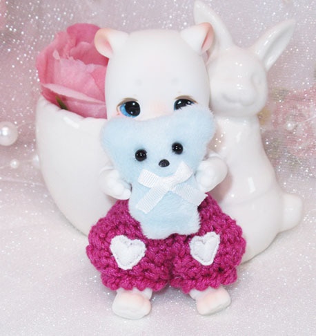 ちびちびベアーズの抱きぐるみ-オビツ11 kumukuku cocoriang 1/12 PRGPG