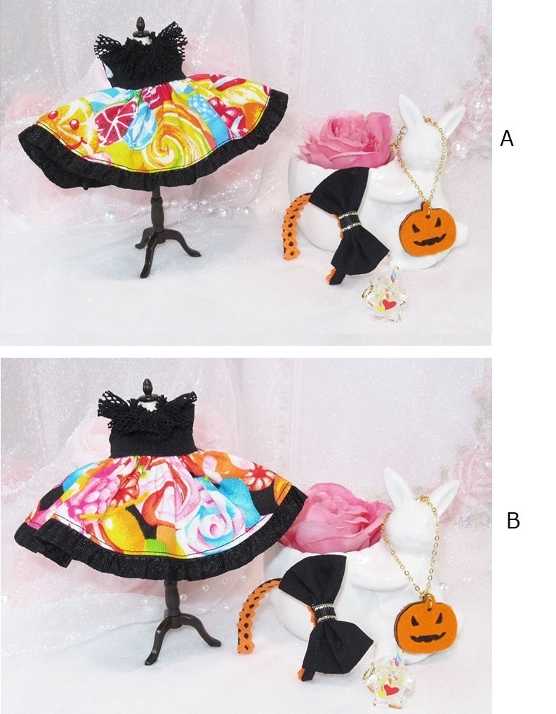 お菓子のワンピースセット-オビツ11 1/12サイズ PRGPG