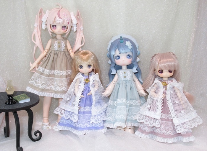 ケープ付きコスチュームセット-オビツ11 1/12サイズ PRGPG