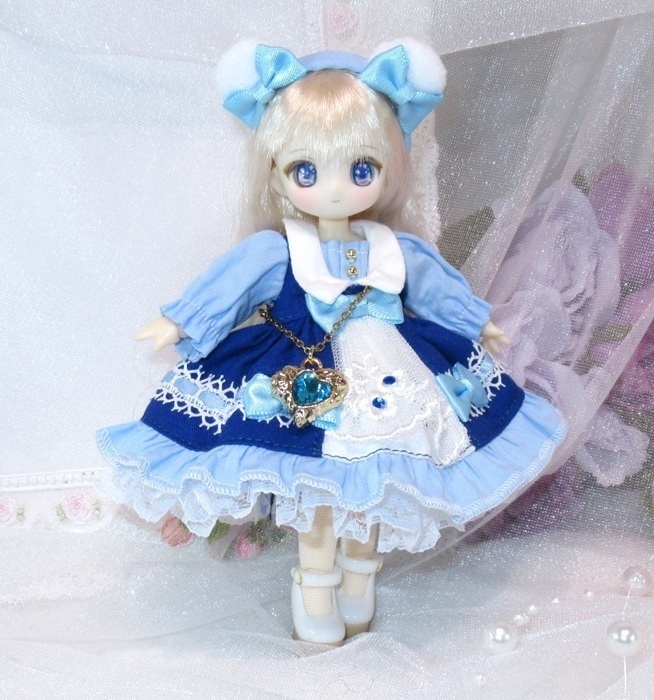バイカラーワンピースセット-オビツ11 1/12 PRGPG