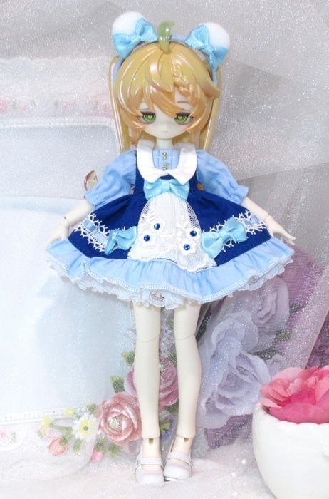 バイカラーワンピースセット-オビツ11 1/12 PRGPG