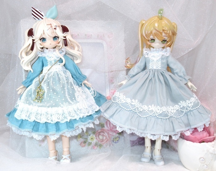 エプロン付きクラシカルワンピース-SugaryGirls LULUYA 1/8 PRGPG