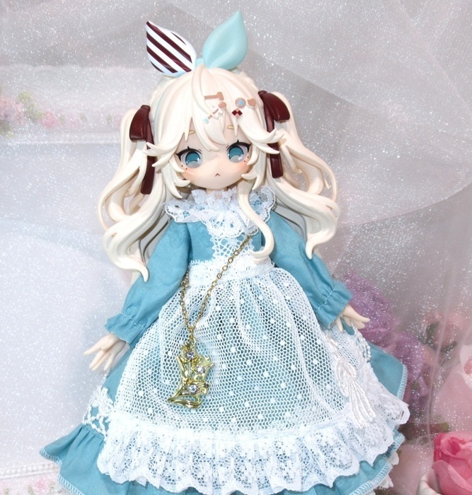 エプロン付きクラシカルワンピース-SugaryGirls LULUYA 1/8 PRGPG