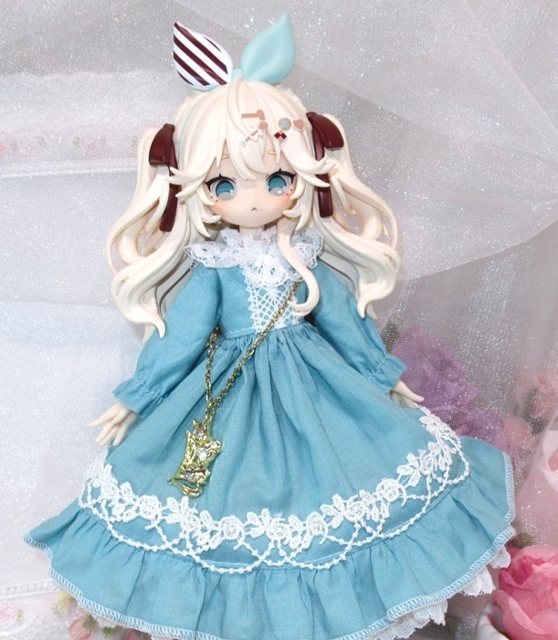 エプロン付きクラシカルワンピース-SugaryGirls LULUYA 1/8 PRGPG