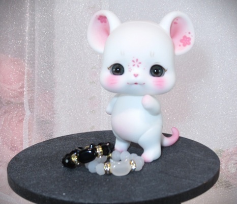 猫ビーズのブレスレット-TinyFox(1/6) PRGPG