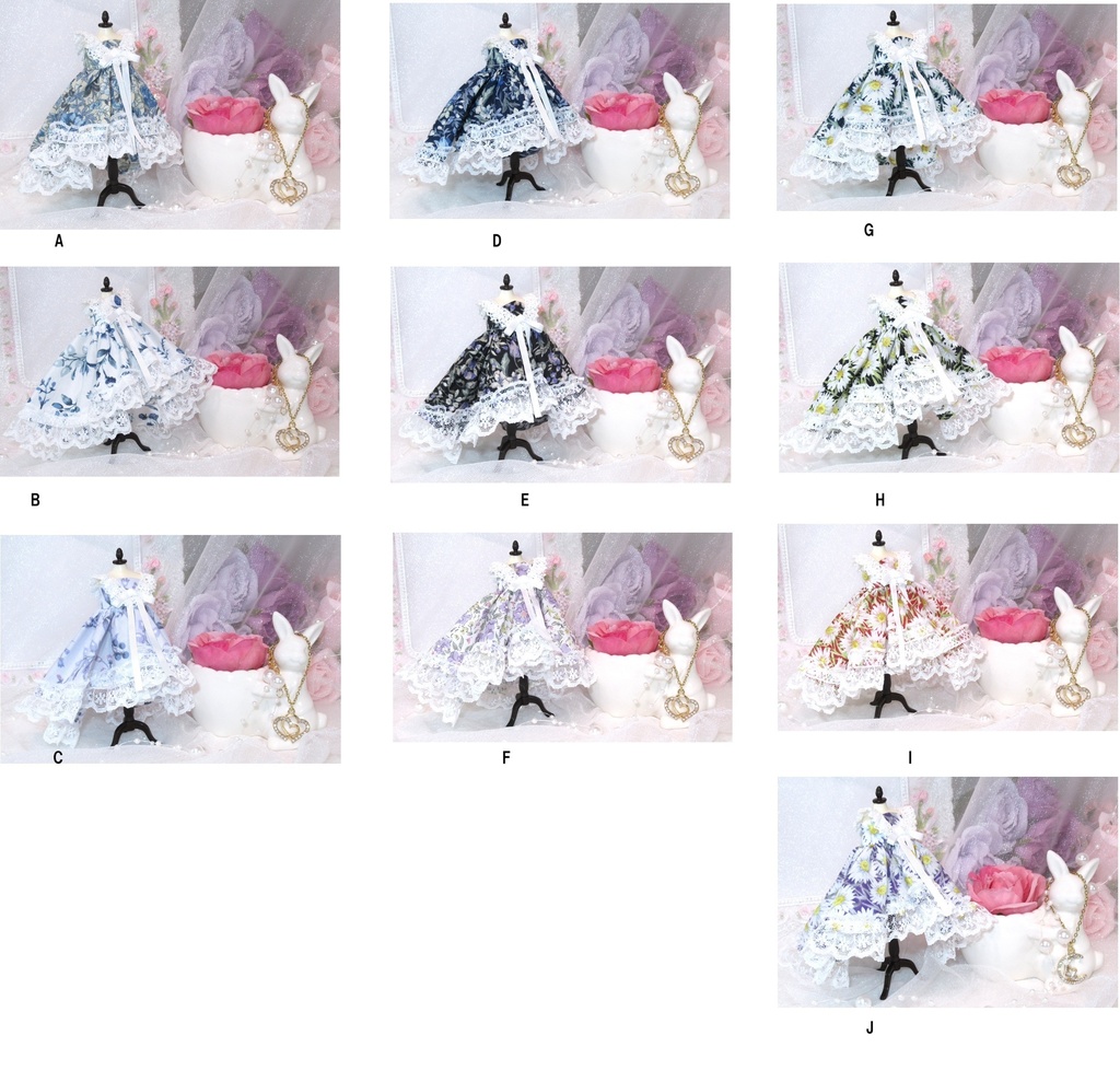 フィッシュテールワンピース-SugaryGirls オビツ11 1/8 1/12 PRGPG