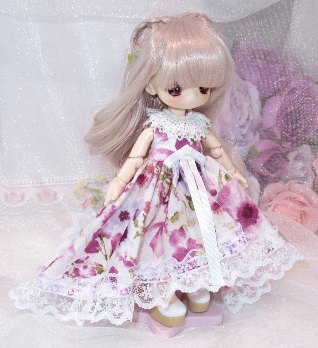 オビツ11/SugaryGirls◆フィッシュテールワンピース◆1/12 PRGPG