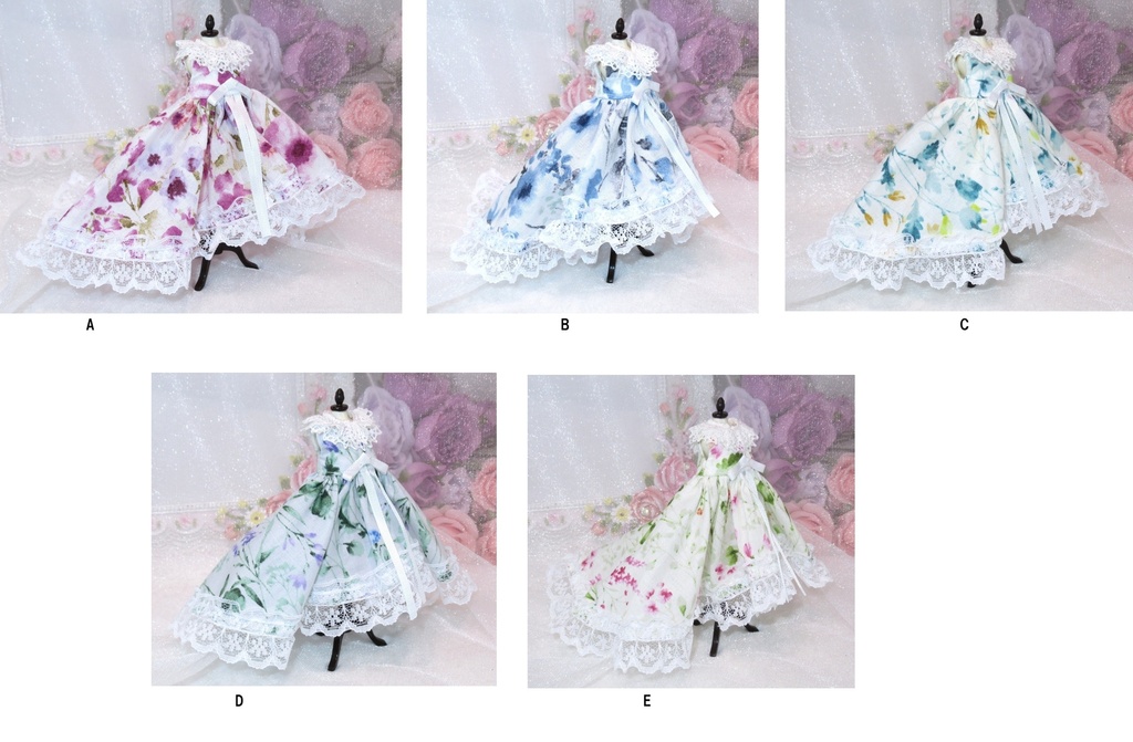 オビツ11/SugaryGirls◆フィッシュテールワンピース◆1/12 PRGPG
