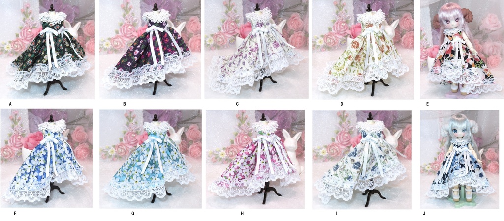 オビツ11/SugaryGirls◆フィッシュテールワンピース◆1/12 PRGPG