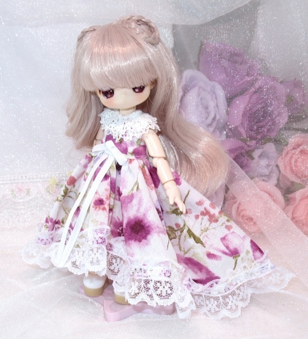 オビツ11/SugaryGirls◆フィッシュテールワンピース◆1/12 PRGPG