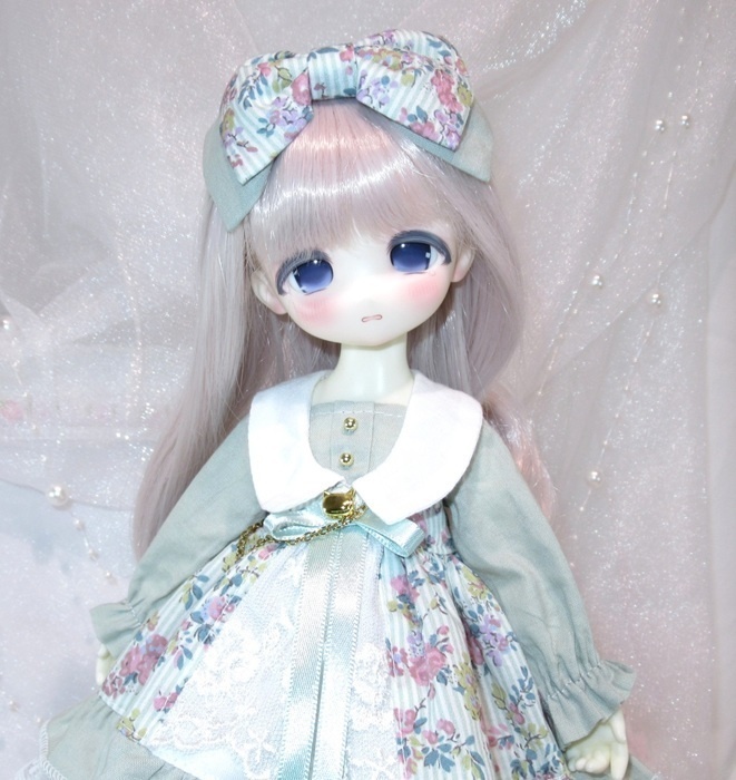 スイートワンピースのお洋服セット-TinyFox/幼SD/imomodoll PRGPG