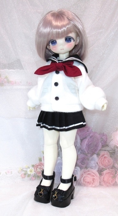 アンクルストラップサンダルチャーム付き-靴 TinyFox 1/6 PRGPG