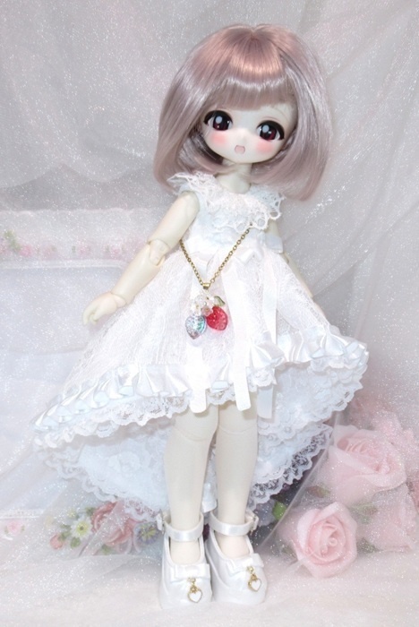 アンクルストラップサンダルチャーム付き-靴 TinyFox 1/6 PRGPG