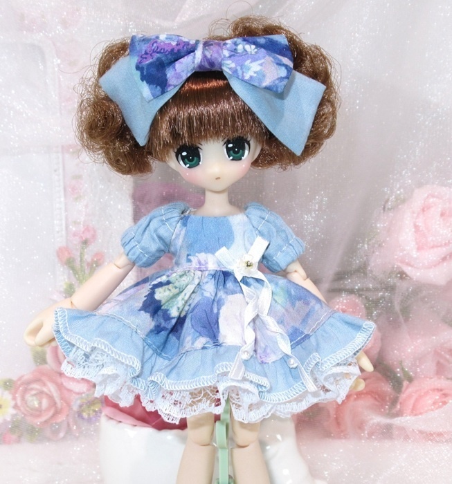 オビツ11 シュガーカップス◆リボンワンピース◆1/12 PRGPG