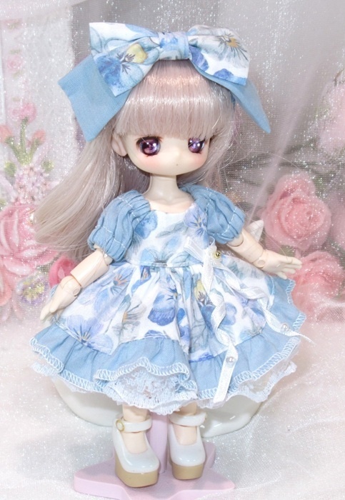オビツ11 シュガーカップス◆リボンワンピース◆1/12 PRGPG