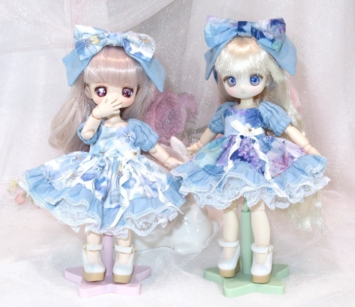 オビツ11 シュガーカップス◆リボンワンピース◆1/12 PRGPG