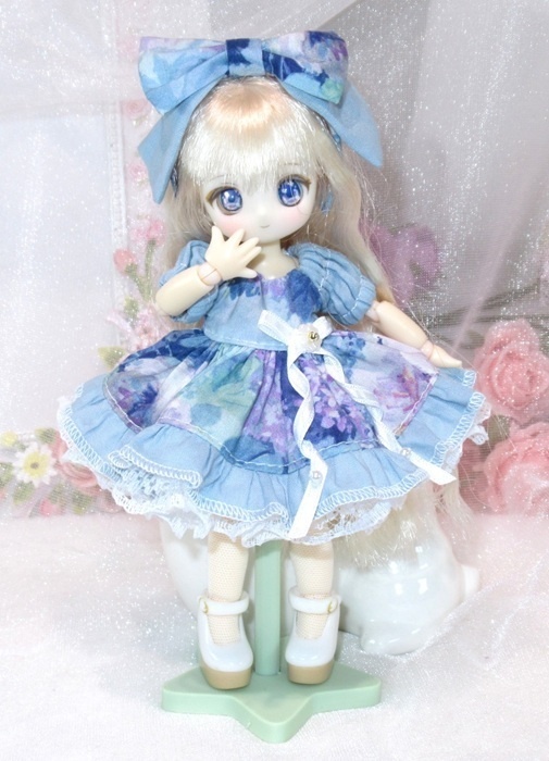 オビツ11 シュガーカップス◆リボンワンピース◆1/12 PRGPG