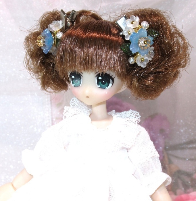 1/12～1/3◆花小町の髪飾り◆オビツ11 TinyFox SD13 PRGPG